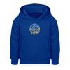 In Form! Rund is 'ne Form! - Kinder Hoodie - Royalblau