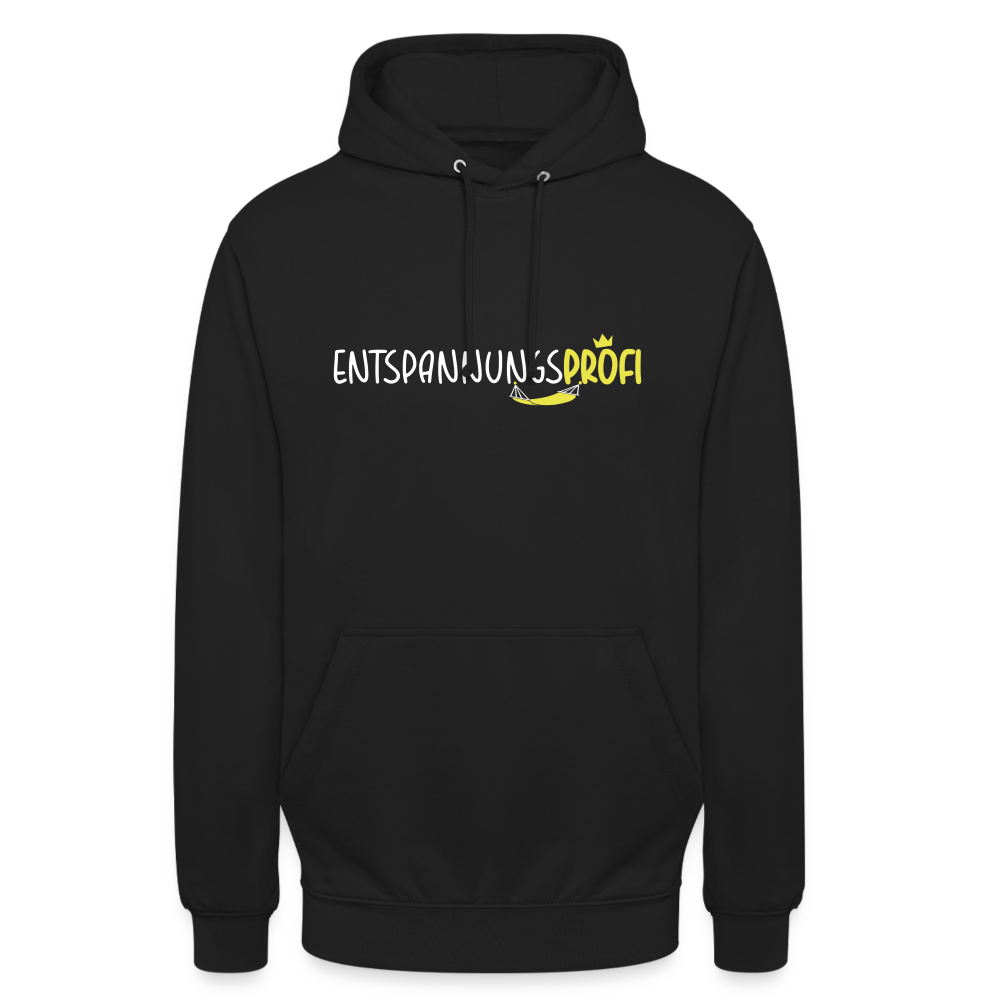 Entspannungsprofi - Unisex Hoodie - Schwarz