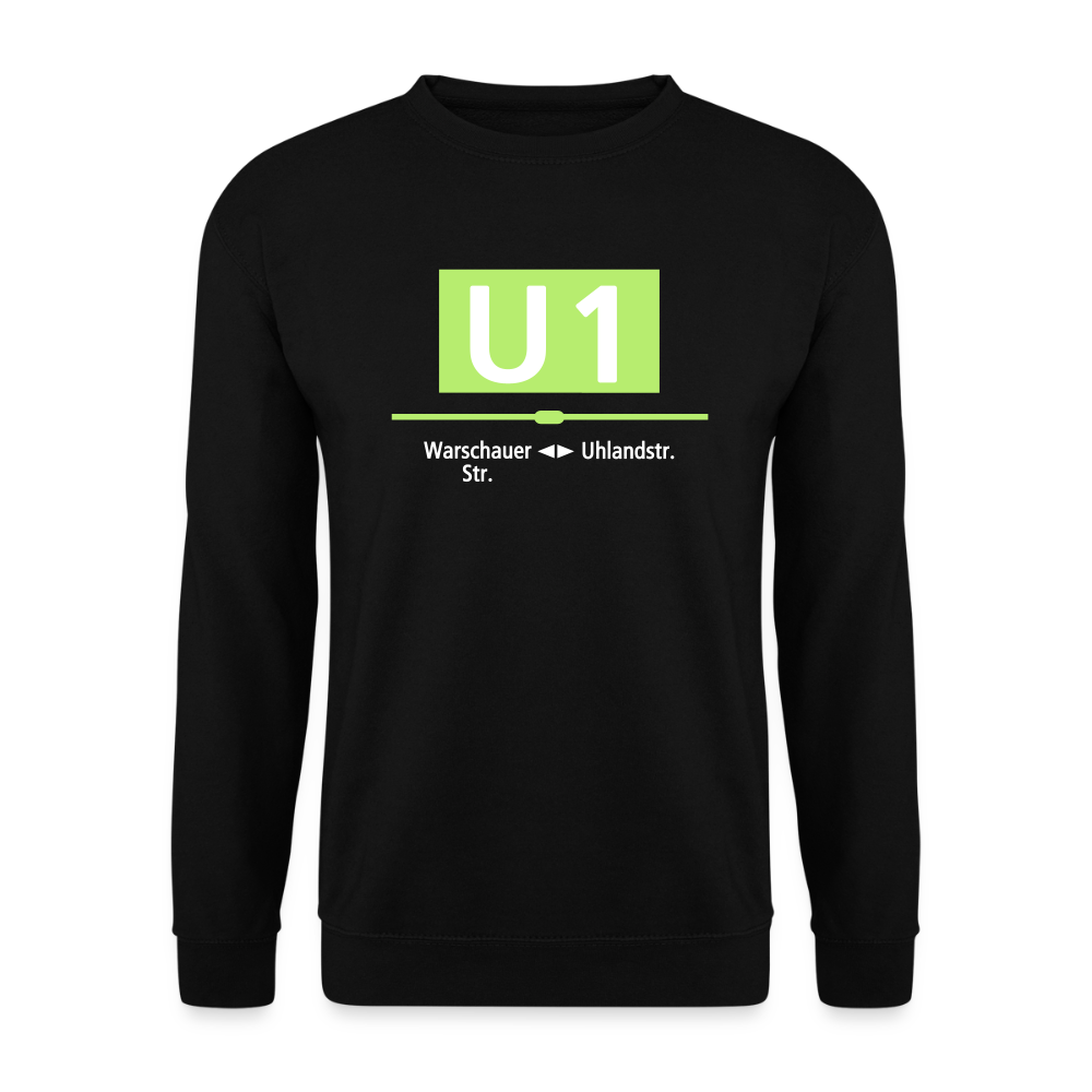 U1 - Unisex Pullover - Schwarz
