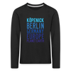 Köpenick Planet Earth - Kinder Langarmshirt - Schwarz