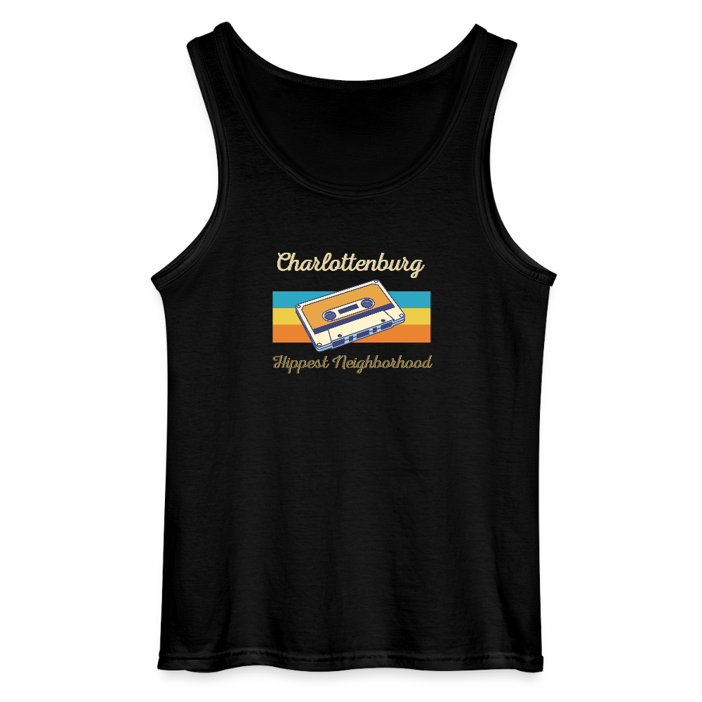 Charlottenburg Hippest Neighborhood - Männer Tank Top - Schwarz