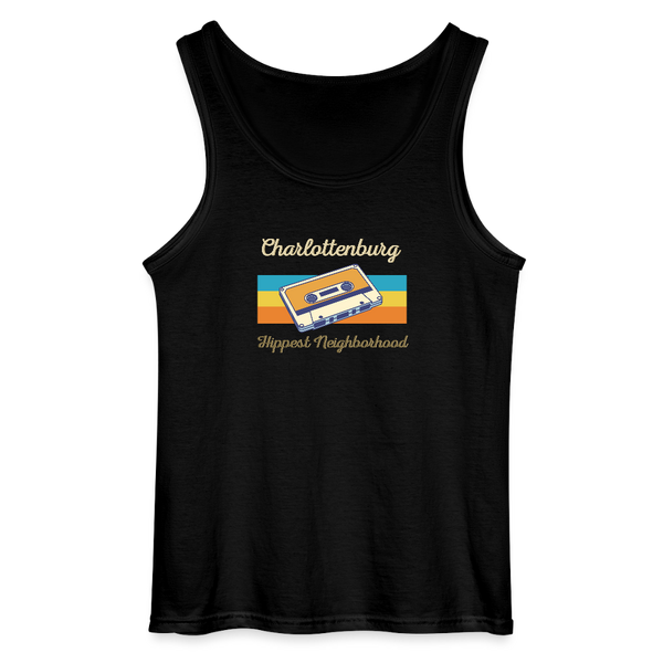 Charlottenburg Hippest Neighborhood - Männer Tank Top - Schwarz