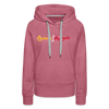 Lächeln beim Nörgeln - Frauen Premium Hoodie - Malve