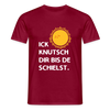 Ick knutsch dir Sonne! - Männer Premium T-Shirt - Ziegelrot