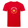 Keen Ding für'n King - Unisex Bio T-Shirt - Rot