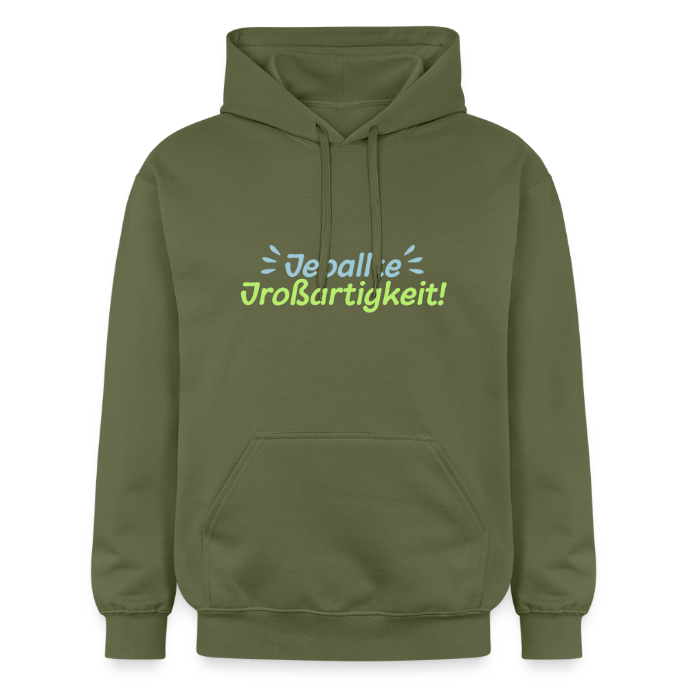 Jeballte Jroßartigkeit! - Hoodie - Militärgrün