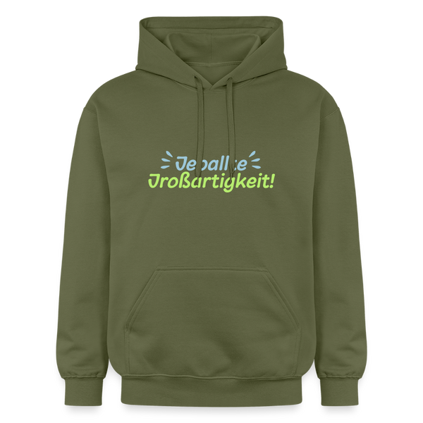 Jeballte Jroßartigkeit! - Hoodie - Militärgrün