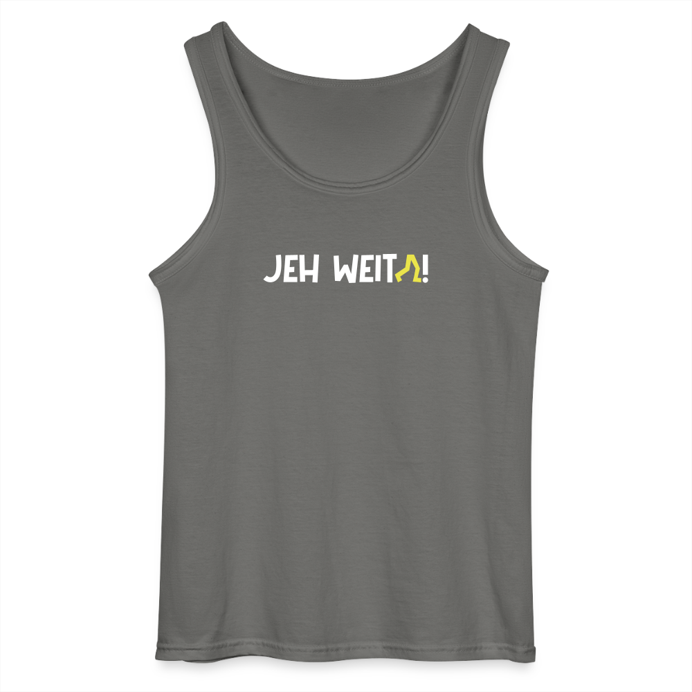 Jeh Weita! - Männer Tank Top - Anthrazit