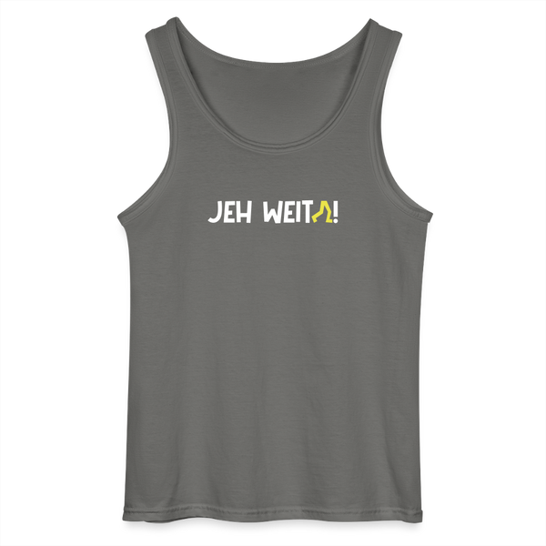 Jeh Weita! - Männer Tank Top - Anthrazit