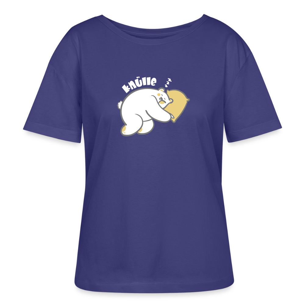 Knülle - Relaxed Rundhals Frauen Bio-T-Shirt - Dämmerung