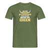Ick bin keen Sturkopp - Männer Premium T-Shirt - Militärgrün