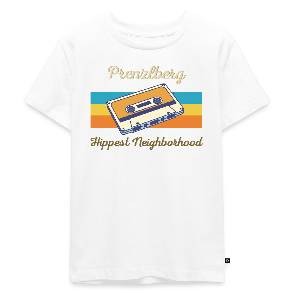 PrenzlBerg Hippest Neighborhood - Kinder Premium T-Shirt - Weiß