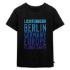 Lichtenberg Planet Earth - Kinder Premium T-Shirt - Schwarz