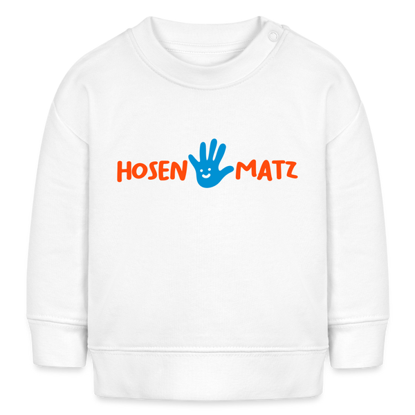 Hosenmatz - Baby Bio Pullover - Weiß