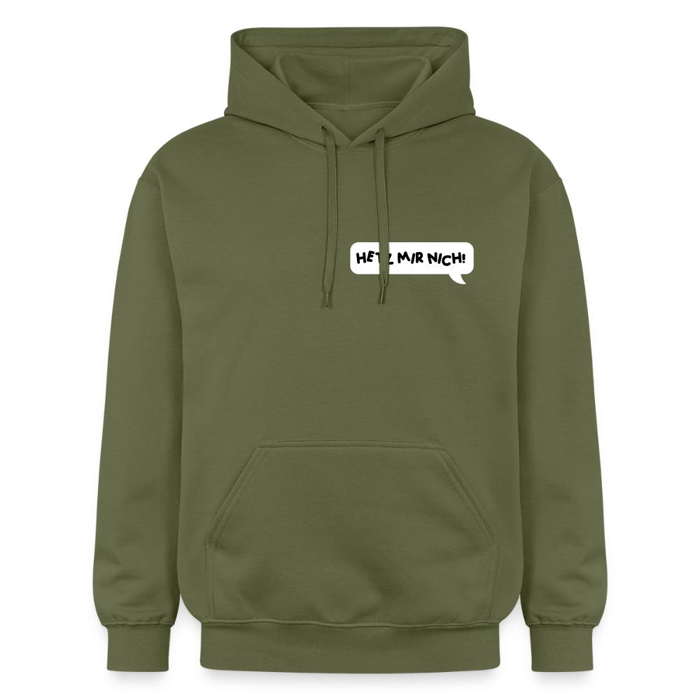 Hetz Mir Nich! - Hoodie - Militärgrün
