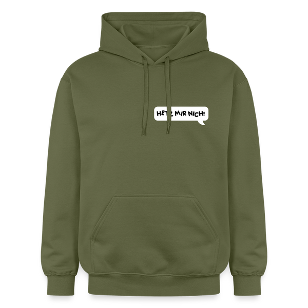 Hetz Mir Nich! - Hoodie - Militärgrün
