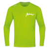 Auwacka! - Männer Sport Langamshirt - Neongrün