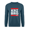KRZBRG - Unisex Pullover - Indigoblau