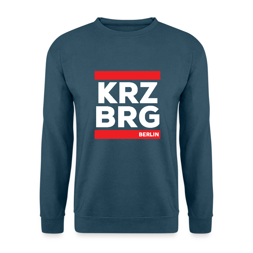KRZBRG - Unisex Pullover - Indigoblau
