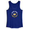 Keen Ding für'n King - Frauen Bio Tank Top - Königsblau