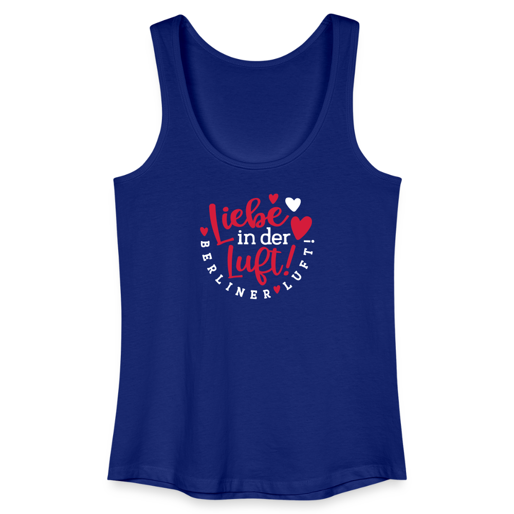 Liebe in der Luft! Berliner Luft! - Frauen Bio Tank Top - Königsblau