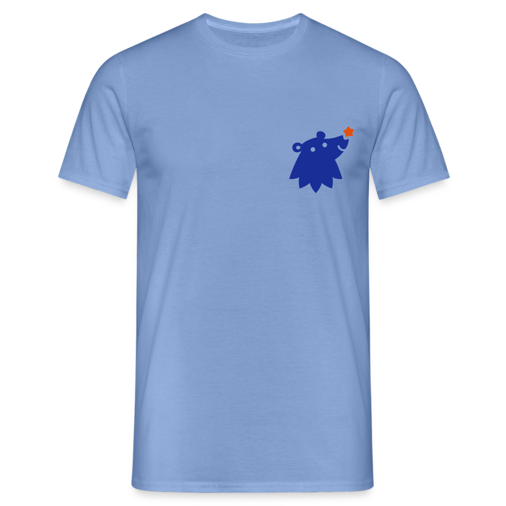 Schnauze Bär - Männer Premium T-Shirt - carolina blue