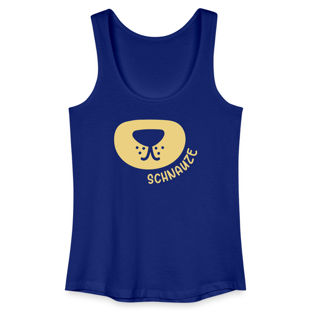 Schnauze - Frauen Bio Tank Top - Königsblau