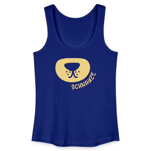 Schnauze - Frauen Bio Tank Top - Königsblau