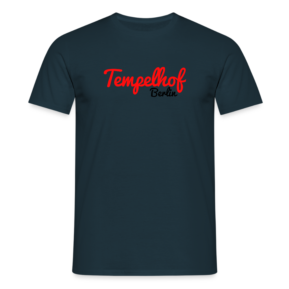 Tempelhof Berlin - Männer Premium T-Shirt - Navy