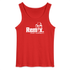 Remix. - Männer Tank Top - Rot