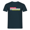Eilmeldung: Is mir Schnurz Piepe! - Männer Premium T-Shirt - Navy