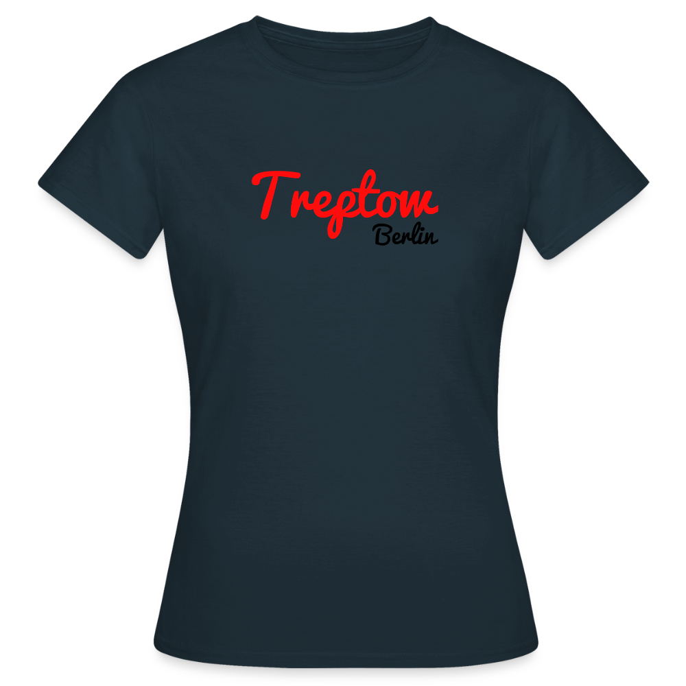 Treptow Berlin - Frauen Premium T-Shirt - Navy