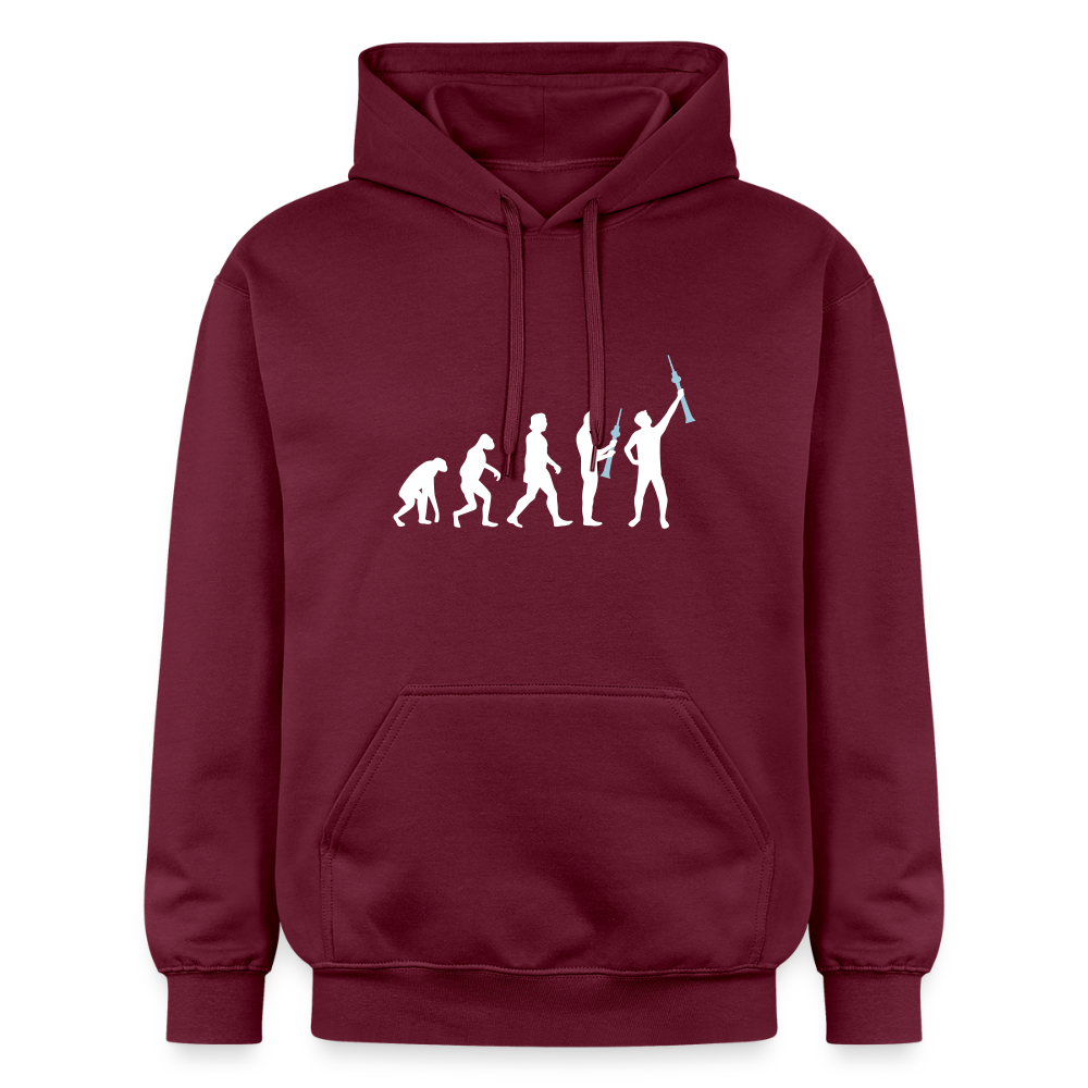 Evolution - Hoodie - Maroon