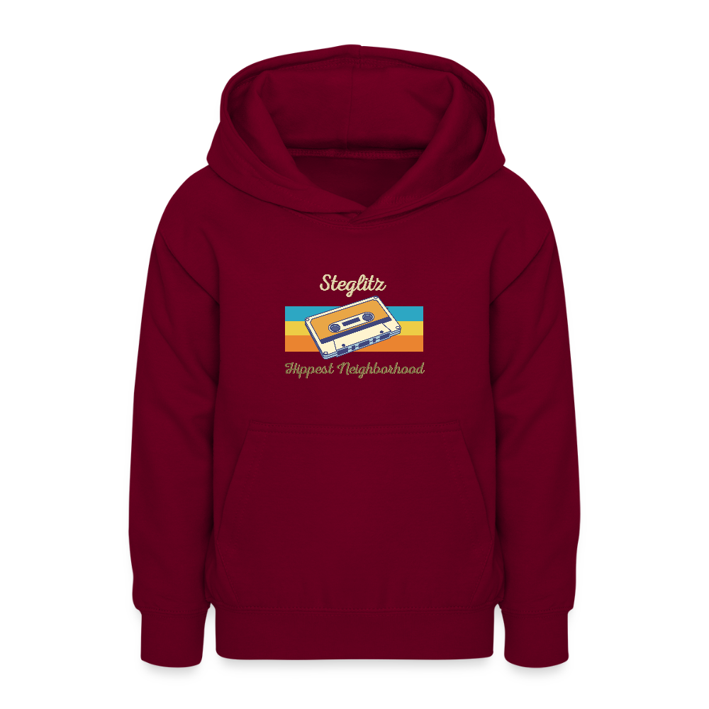 Steglitz Hippest Neighborhood - Teenager Hoodie - Bordeaux
