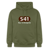 S41 - Hoodie - Militärgrün