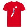 Unterwegs in Berlin - Männer Premium T-Shirt - Rot