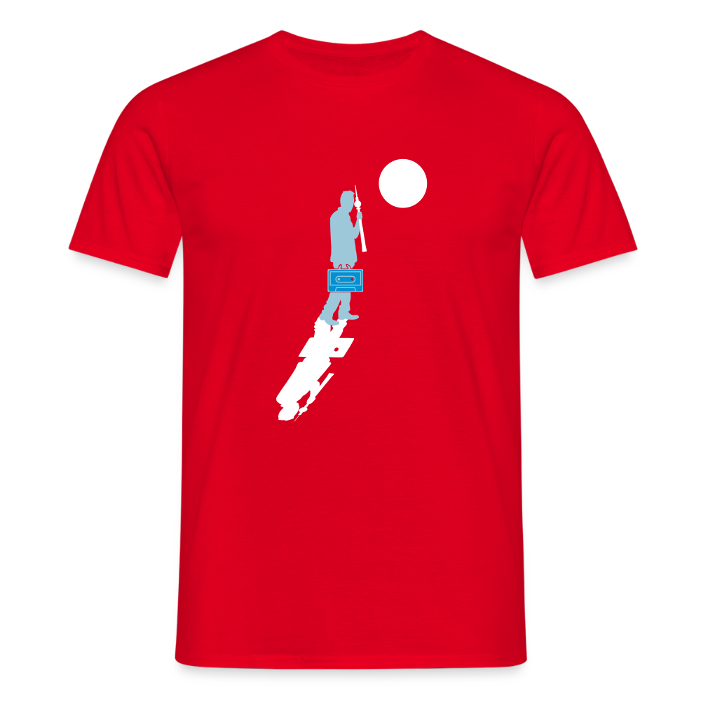 Unterwegs in Berlin - Männer Premium T-Shirt - Rot