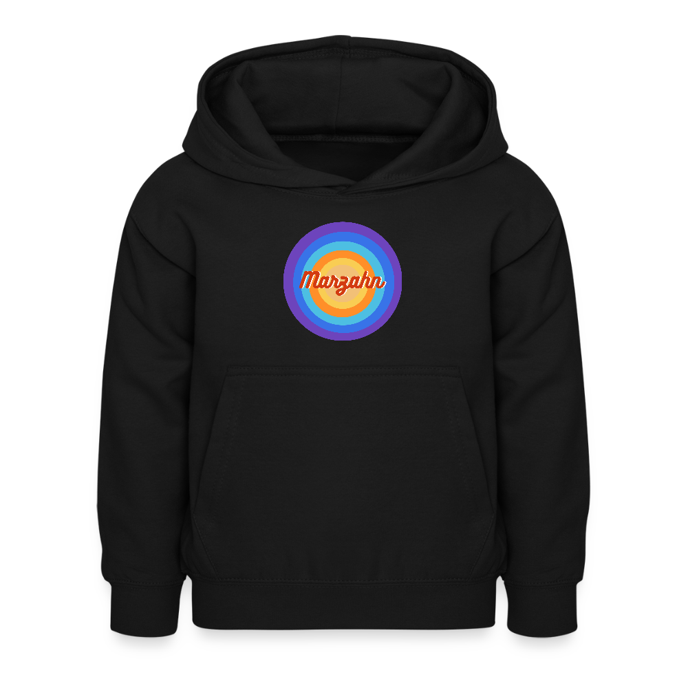 Marzahn Retro - Kinder Hoodie - Schwarz