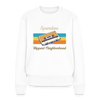Spandau Hippest Neighborhood - Frauen Premium Pullover - Weiß