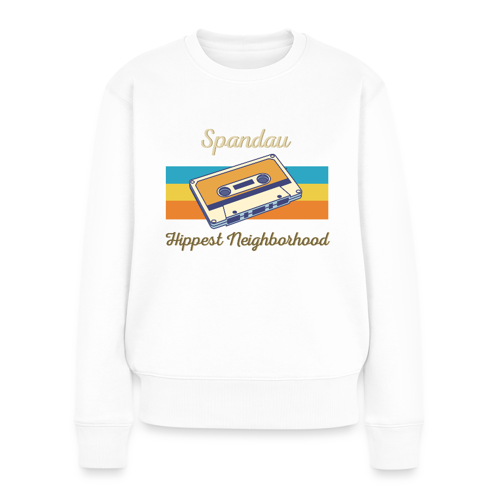 Spandau Hippest Neighborhood - Frauen Premium Pullover - Weiß