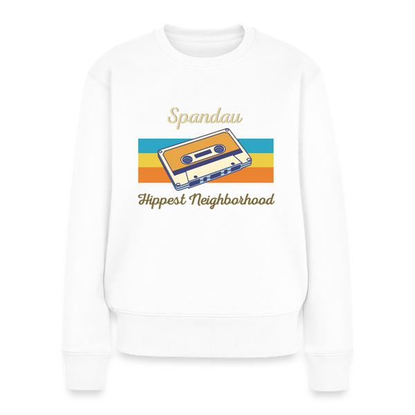 Spandau Hippest Neighborhood - Frauen Premium Pullover - Weiß