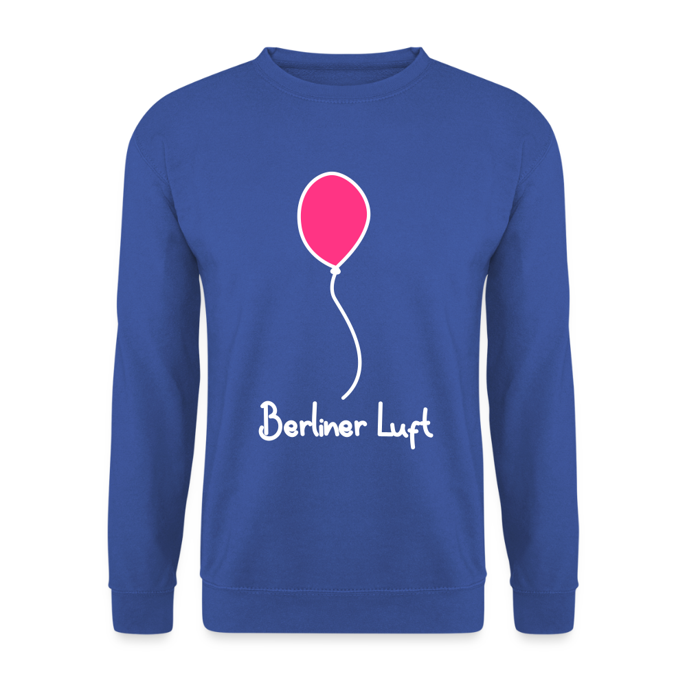 Berliner Luft - Unisex Pullover - Royalblau