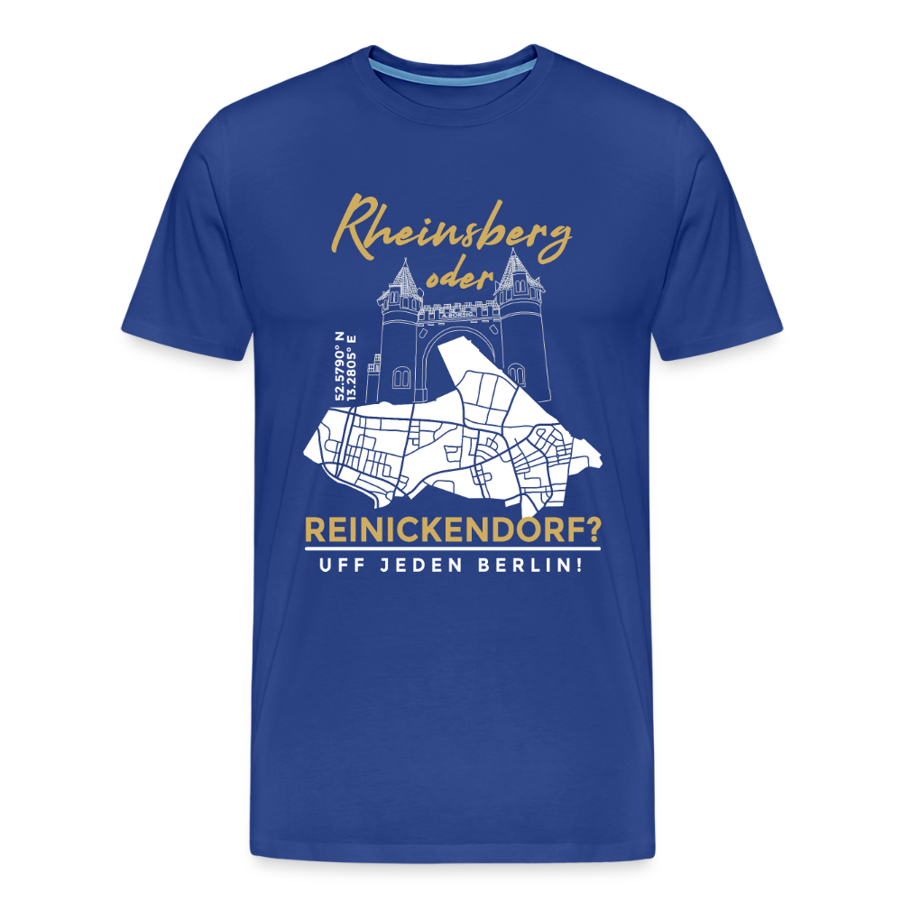 Rheinsberg Oder Reinickendorf - Männer Premium T-Shirt - Königsblau