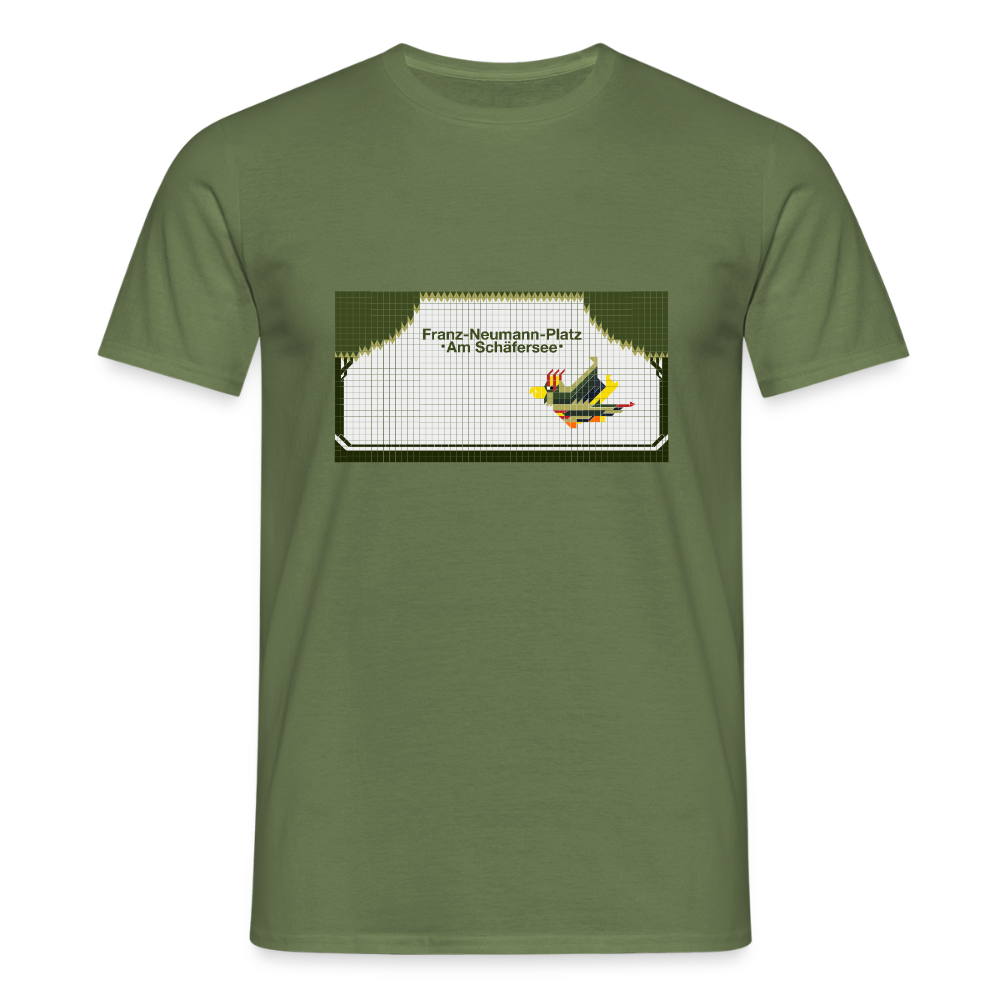 Franz-Neumann-Platz - Männer Premium T-Shirt - Militärgrün