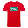 030 statt 0815 - Unisex Bio T-Shirt - Rot