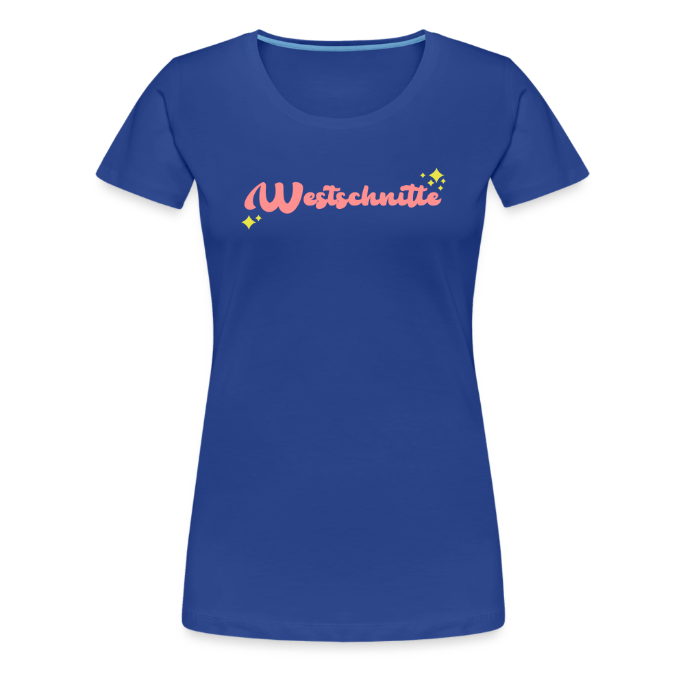 Westschnitte - Frauen Premium T-Shirt - Königsblau