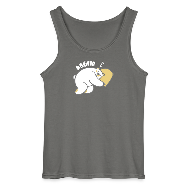 Knülle - Männer Tank Top - Anthrazit