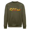 Tach! Ick steh uff Esel! - Unisex Bio Sweatshirt - Khaki