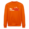 Nix checken, trotzdem meckern! - Unisex Bio Sweatshirt - Tieforange