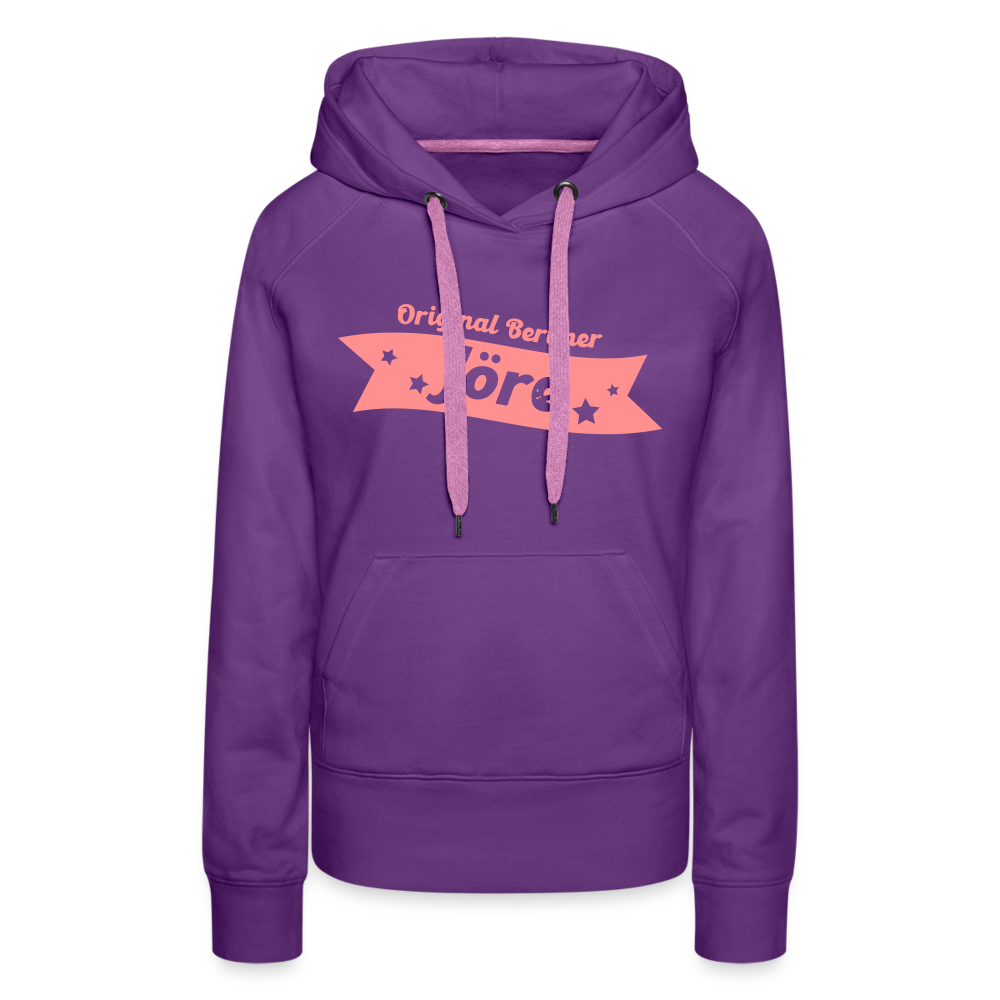 Berliner Jöre - Frauen Premium Hoodie - Purple